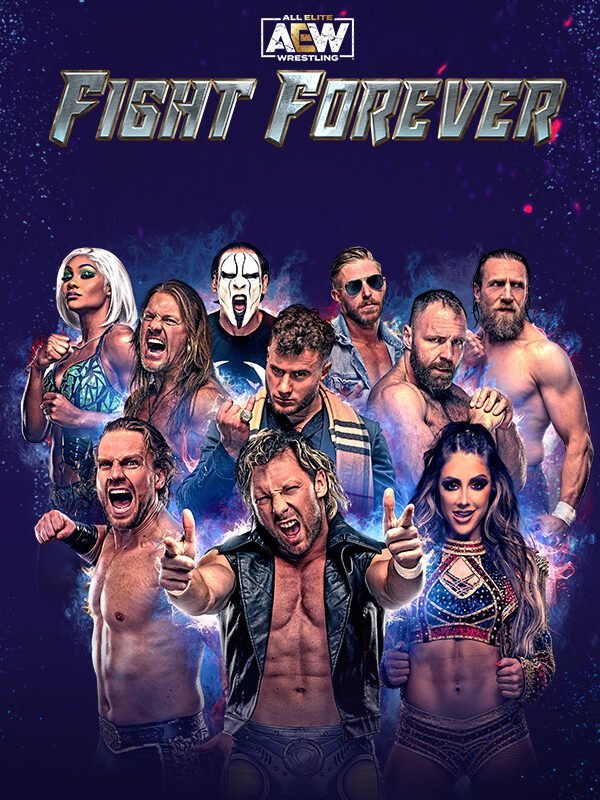 Capa de AEW Fight Forever para PS4