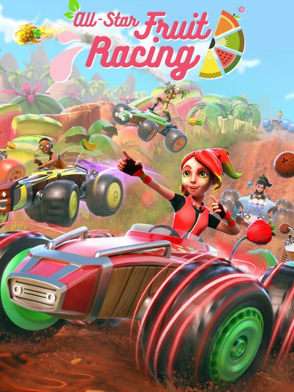 Capa de All-Star Fruit Racing para PS4