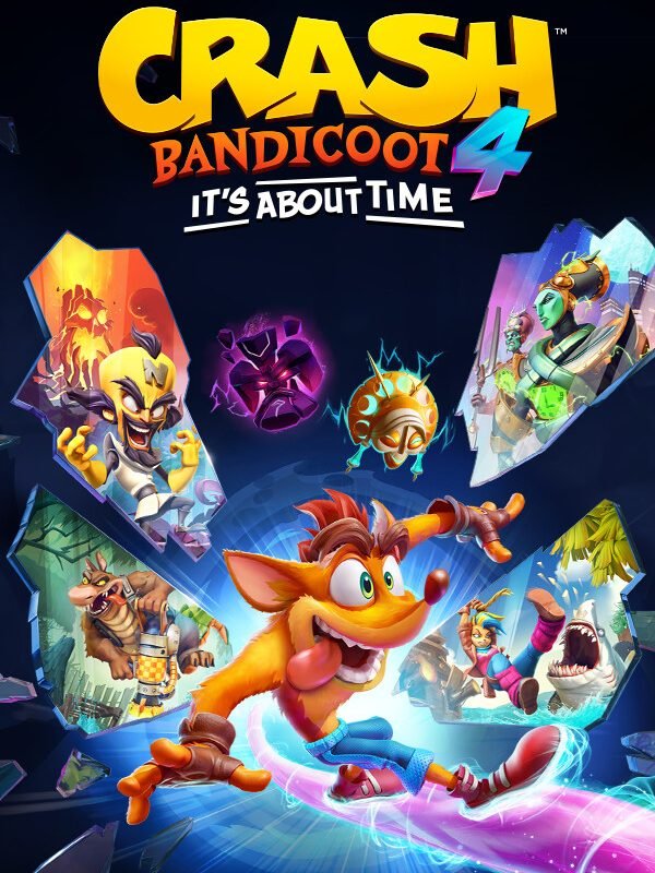 Capa de Crash Bandicoot 4: It's About Time para PS5