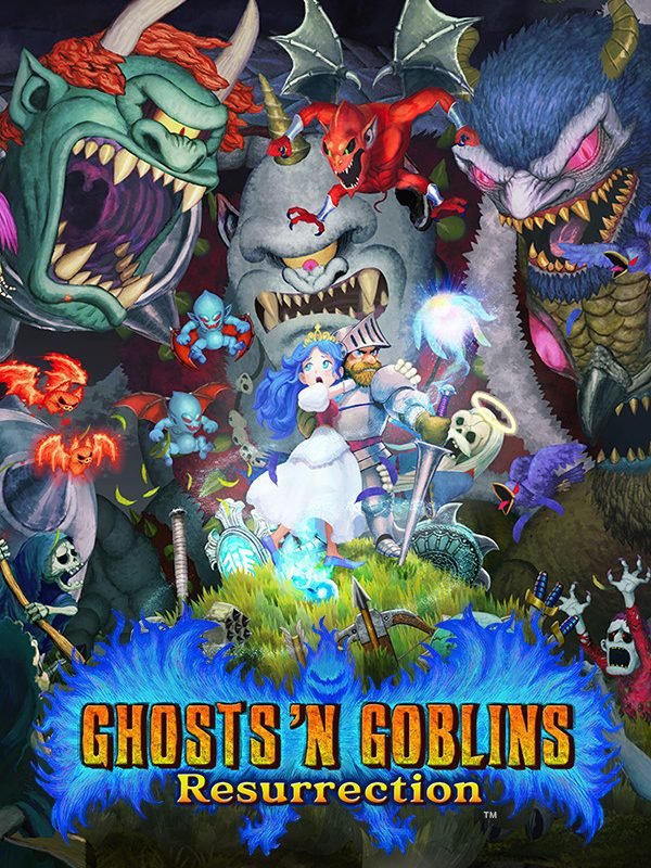 Capa de Ghosts 'n Goblins Resurrection para PS4