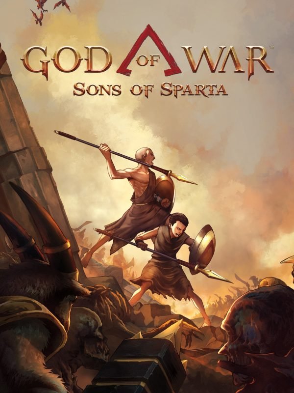 Capa de God of War Sons of Sparta para PS5