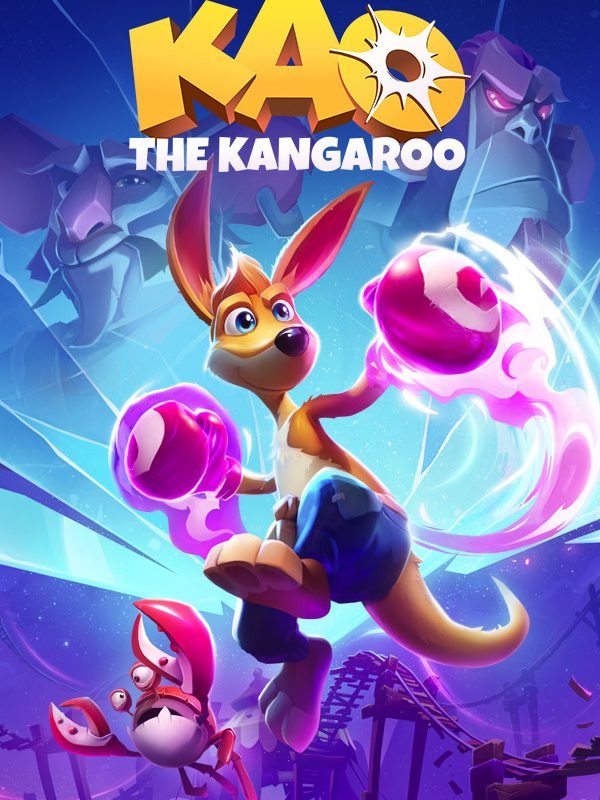 Capa de Kao the Kangaroo para PS4