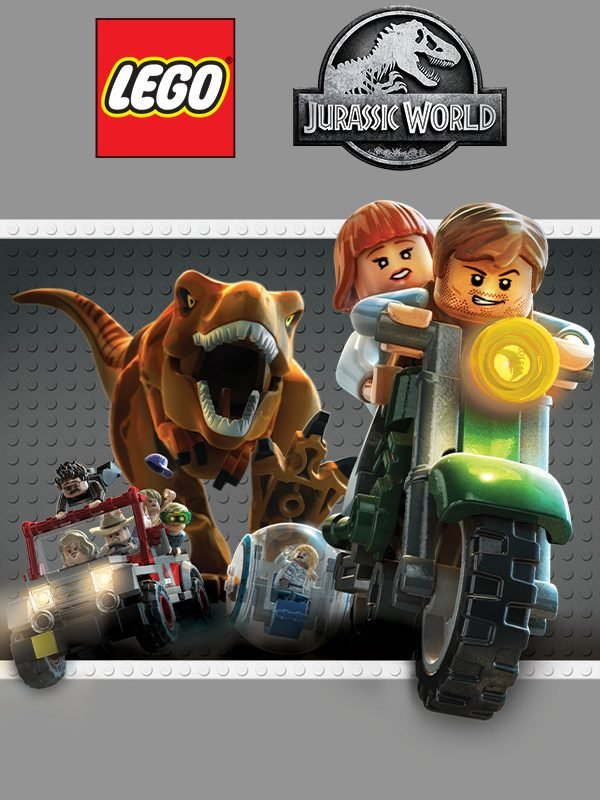 Capa de Lego Jurassic World para PS4
