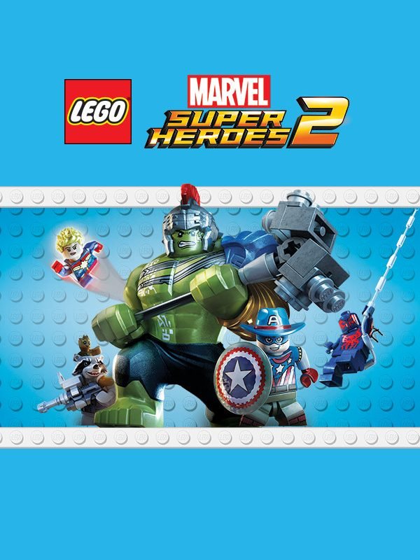 Capa de Lego Marvel Super Heroes 2 para PS4