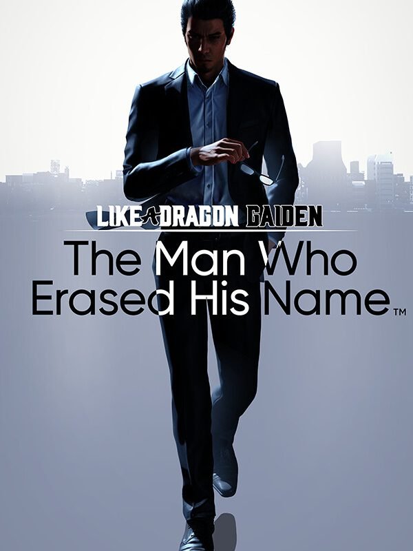 Capa de Like a Dragon Gaiden: The Man Who Erased His Name para PS5