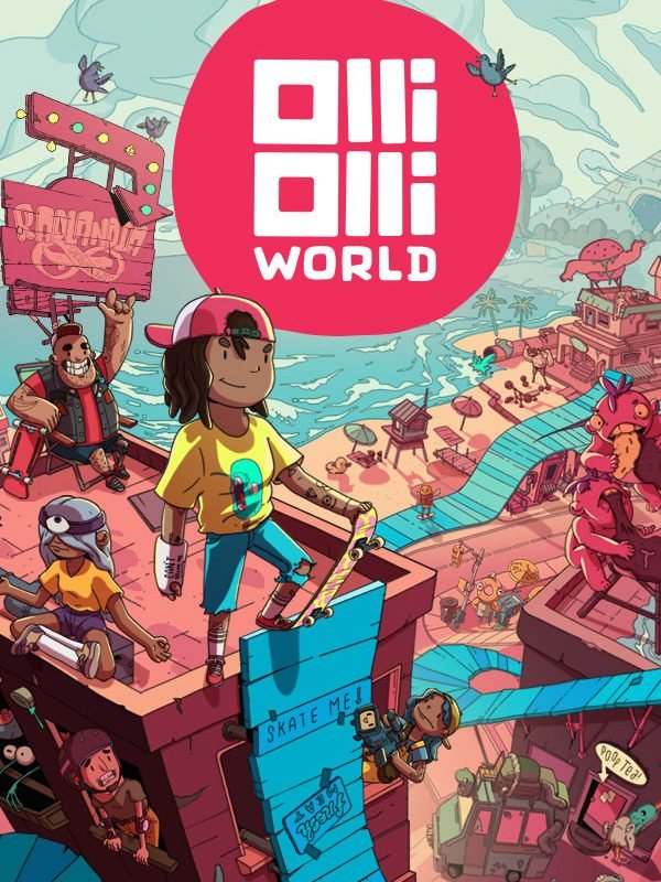 Capa de OlliOlli World para PS5