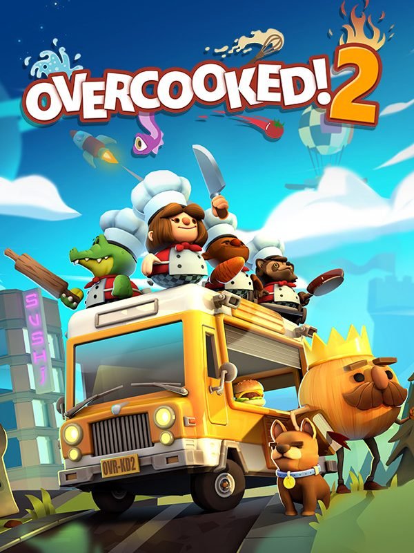 Capa de Overcooked 2 para PS4