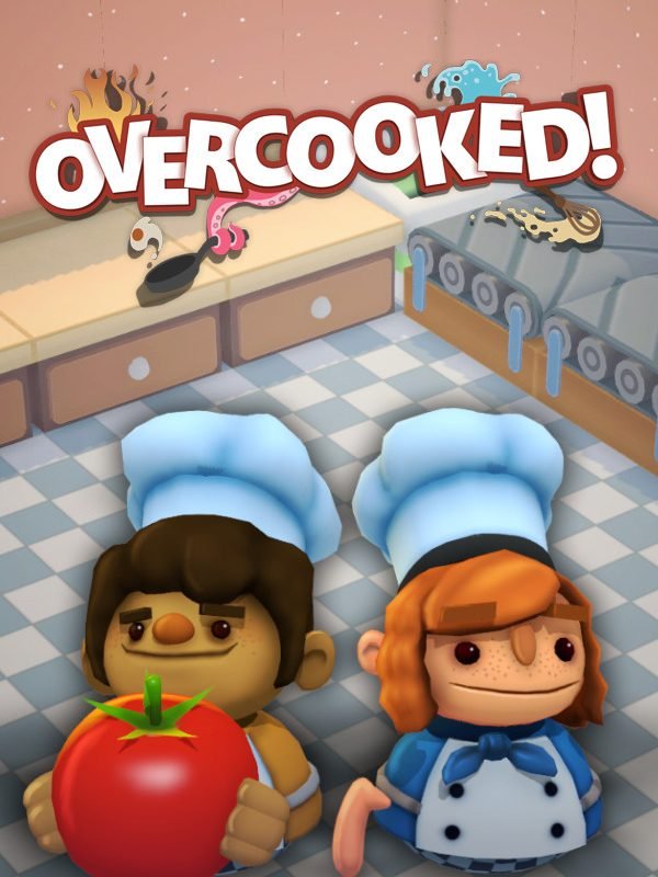 Capa de Overcooked para PS4