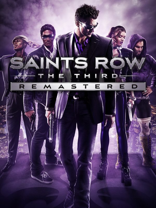 Capa de Saints Row: The Third Remastered para PS4