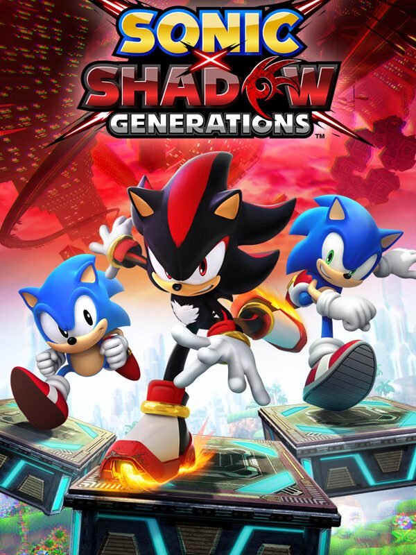 Capa de Sonic X Shadow Generations para PS5