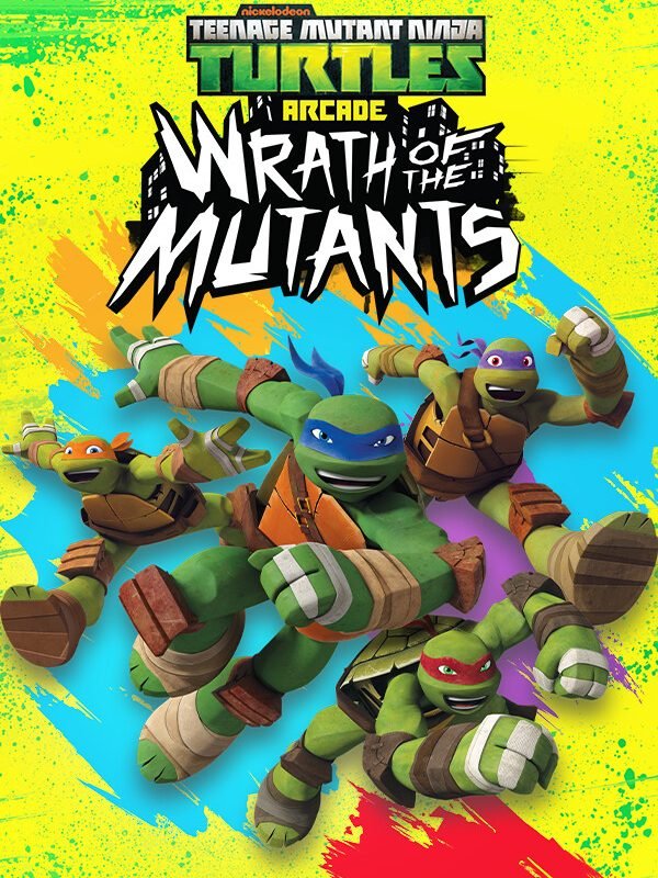 Capa de Teenage Mutant Ninja Turtles Arcade: Wrath of the Mutants para PS4