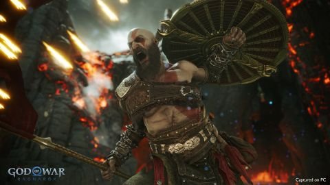 Captura de God of War Ragnarök — cena 4
